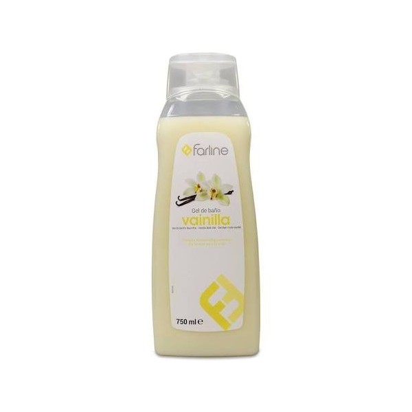 farline gel de bano vainilla 750 ml
