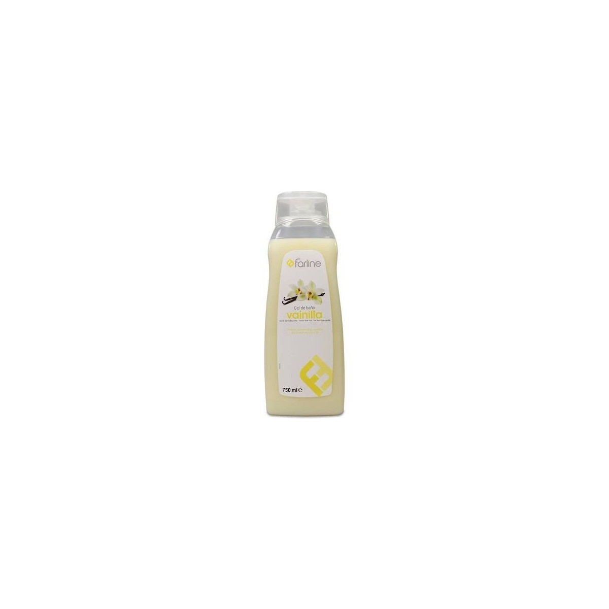 farline gel de bano vainilla 750 ml