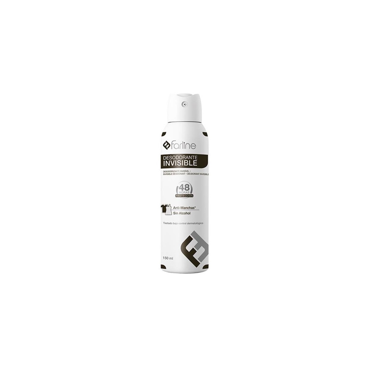 farline desodorante spray invisible 150 ml