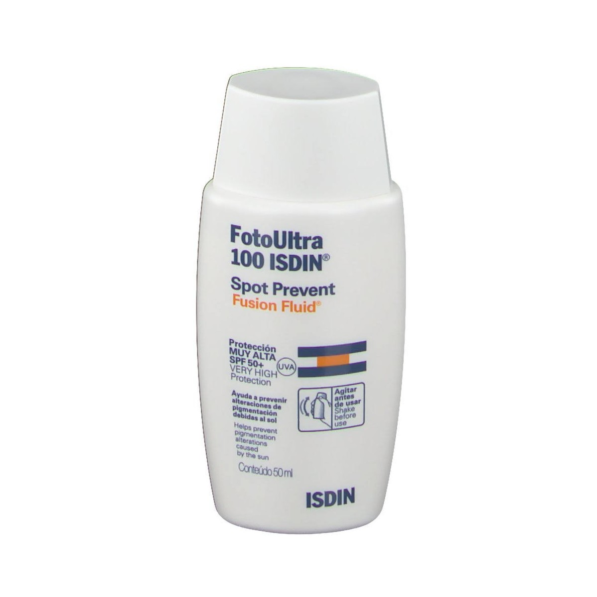 isdin fotoultra 100 spot prevent fusion fluid 50 ml