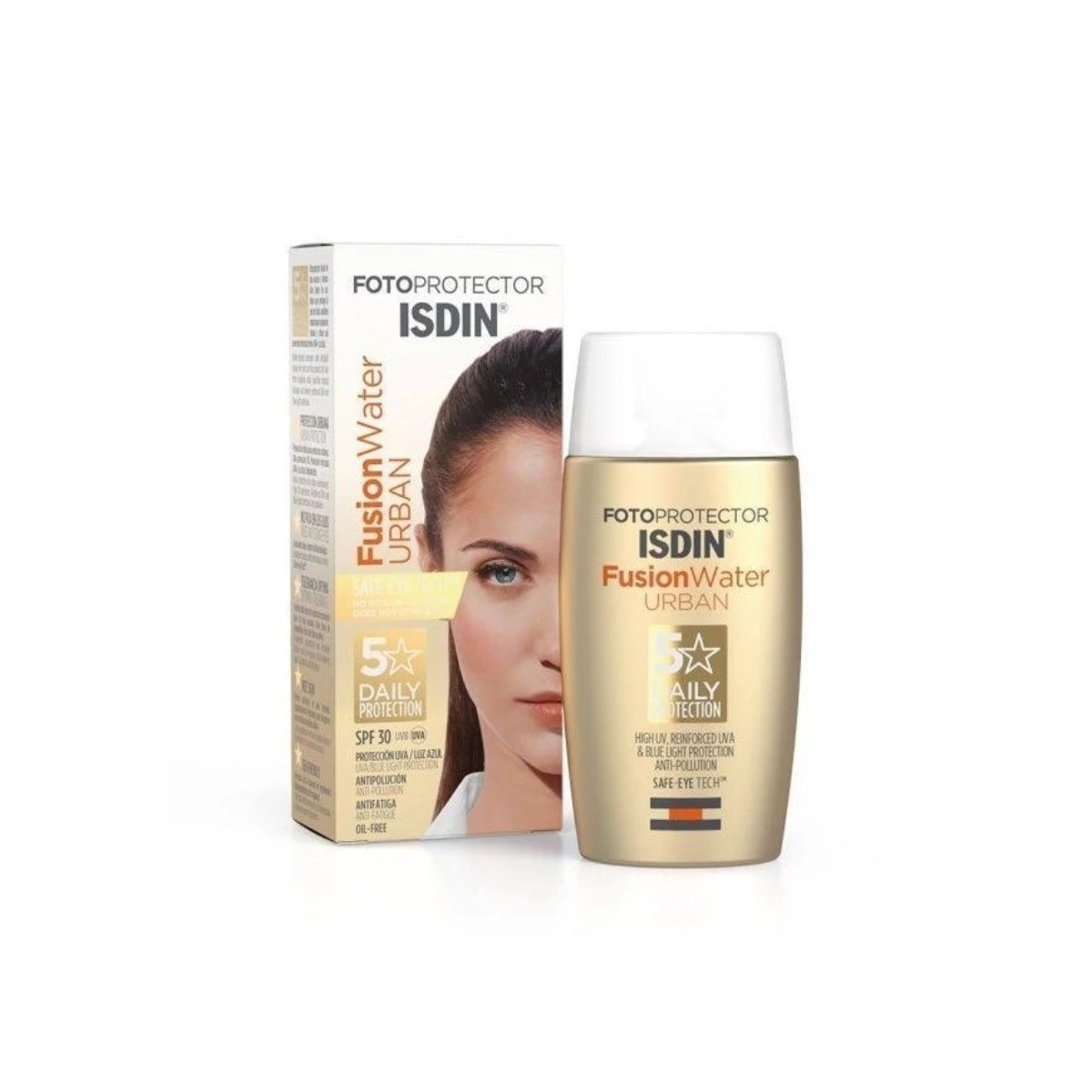 isdin fotoprotector fusion water urban 50ml