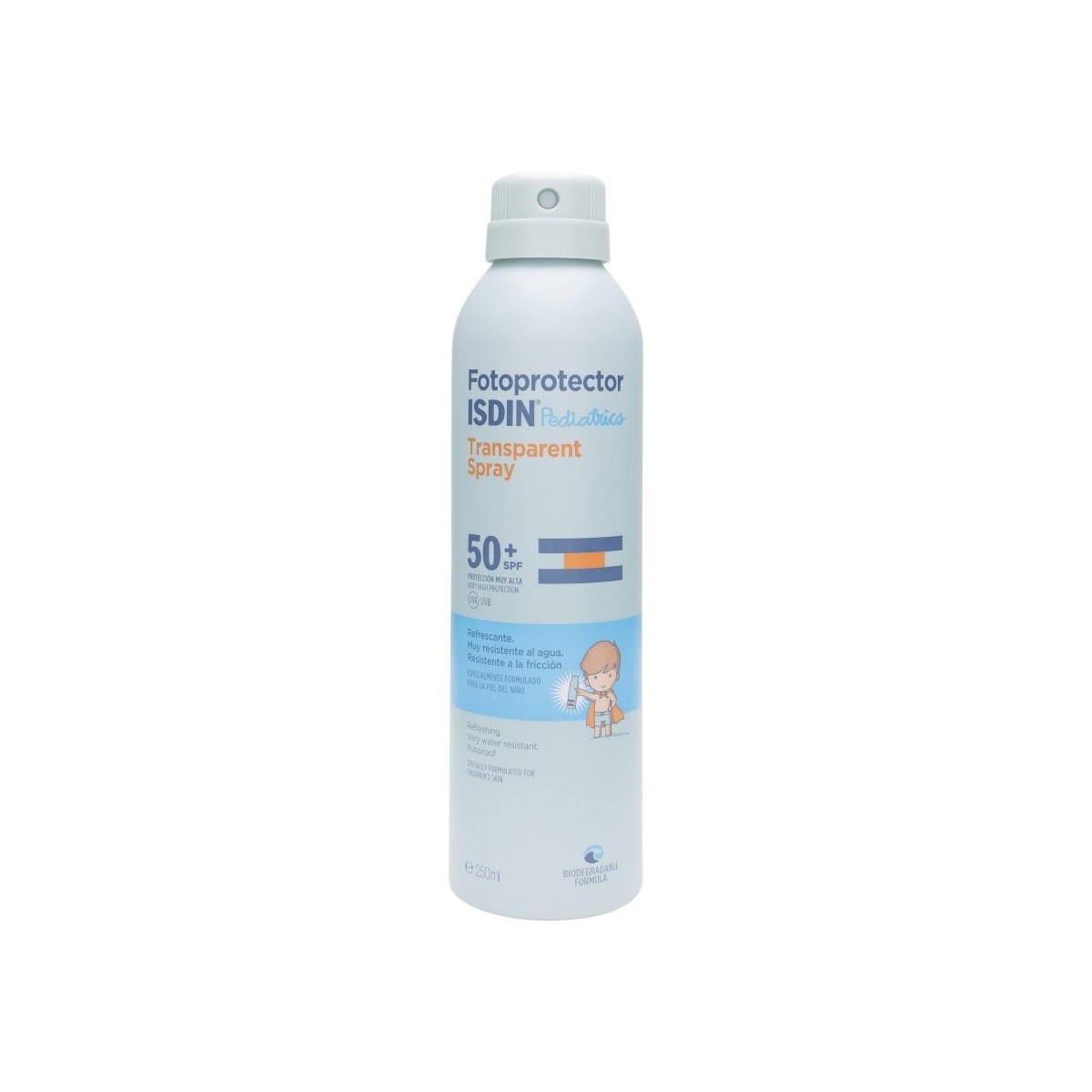 fotoprotector isdin pediatrics spray transparente 50 200ml