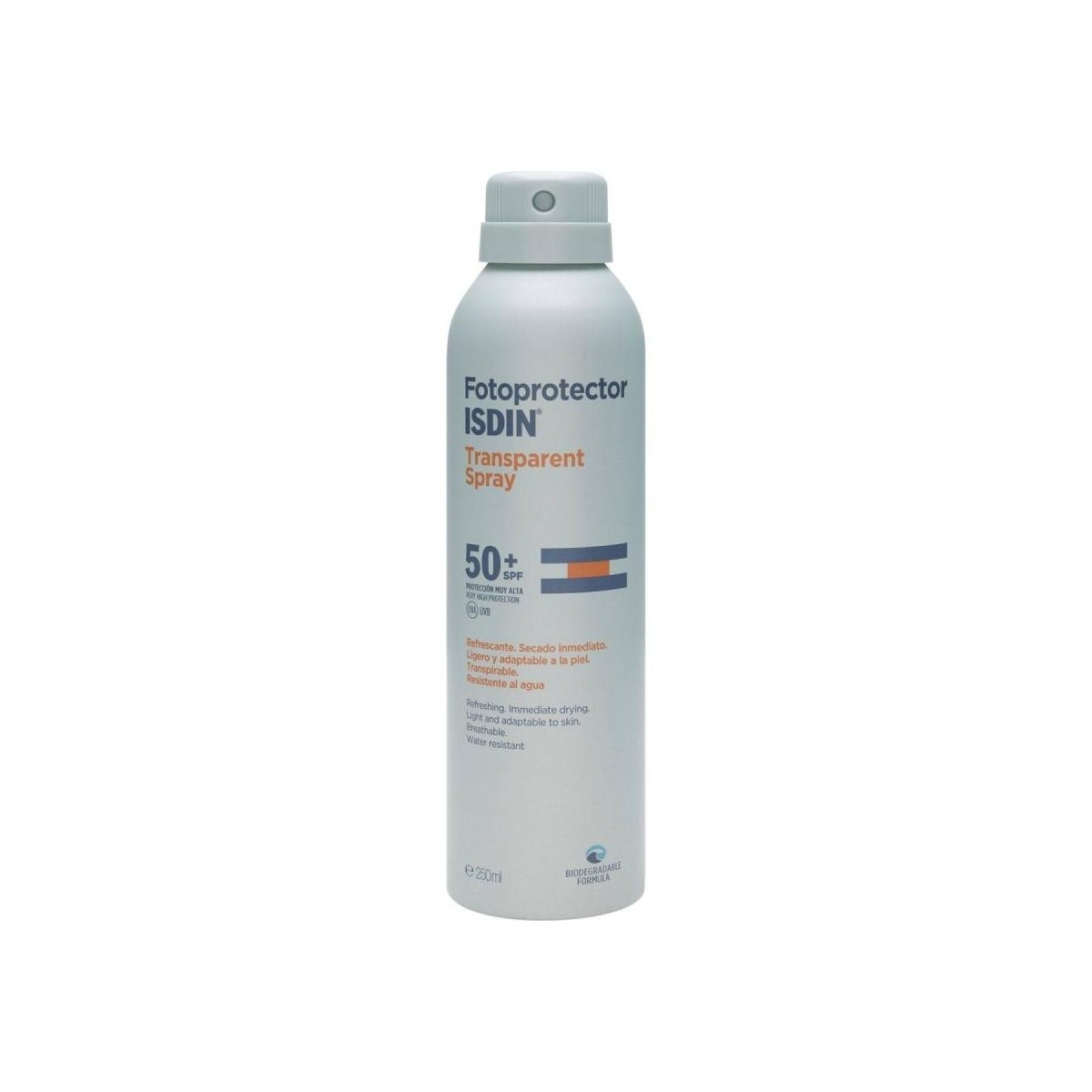 isdin fotoprotector 50 spray transparente 200ml