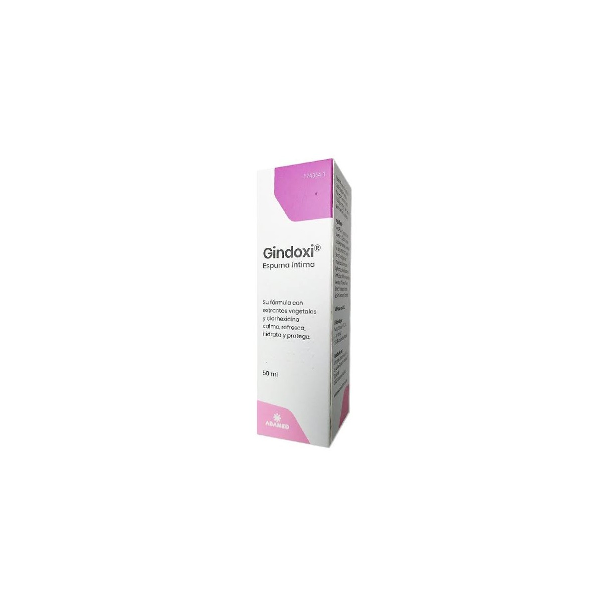 gindoxi espuma intima 50 ml
