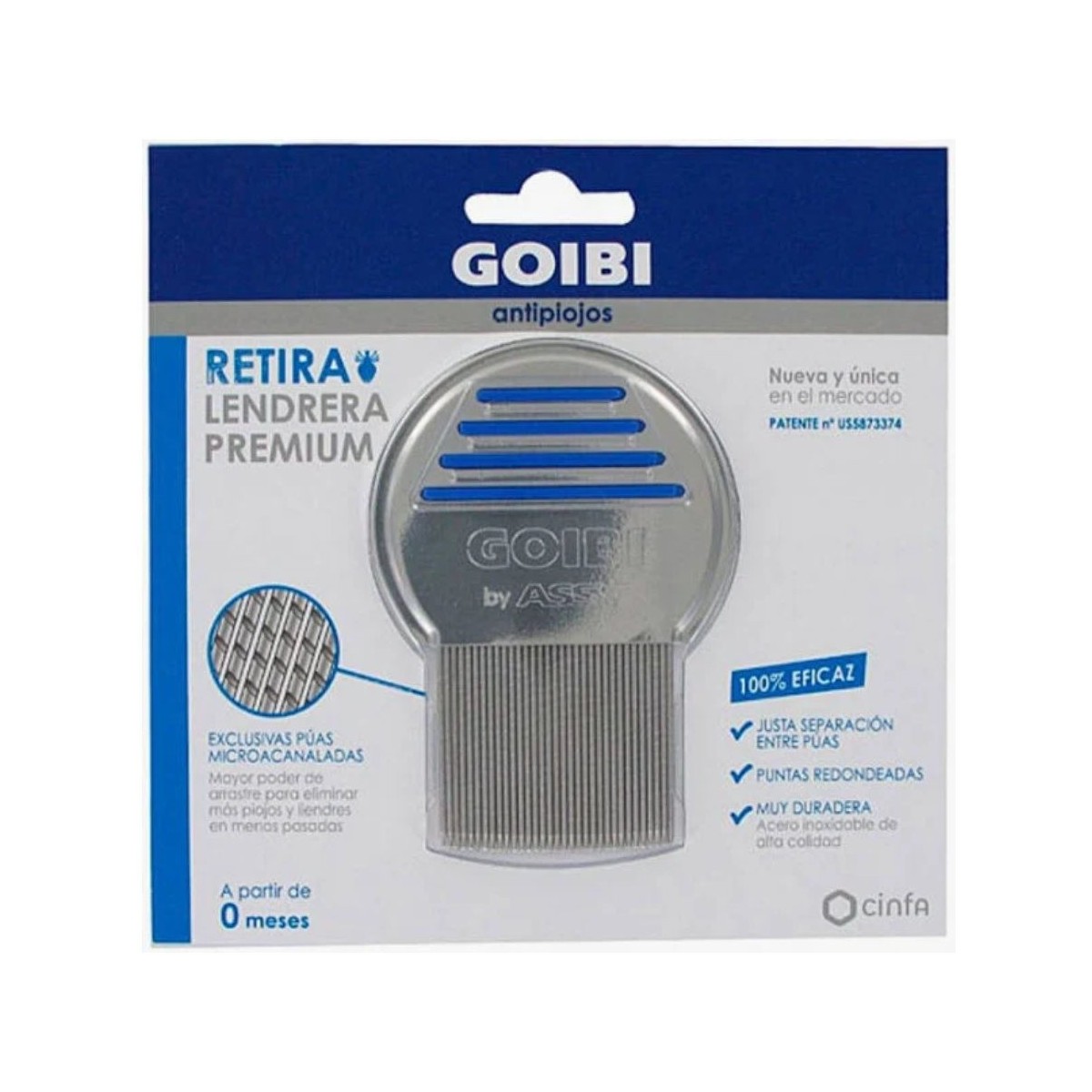goibi lendrera antipiojos premium