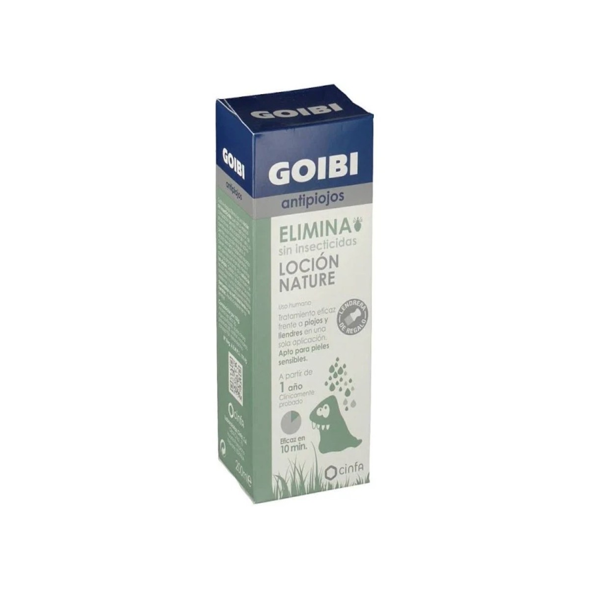 goibi antipiojos elimina locion nature 200 ml