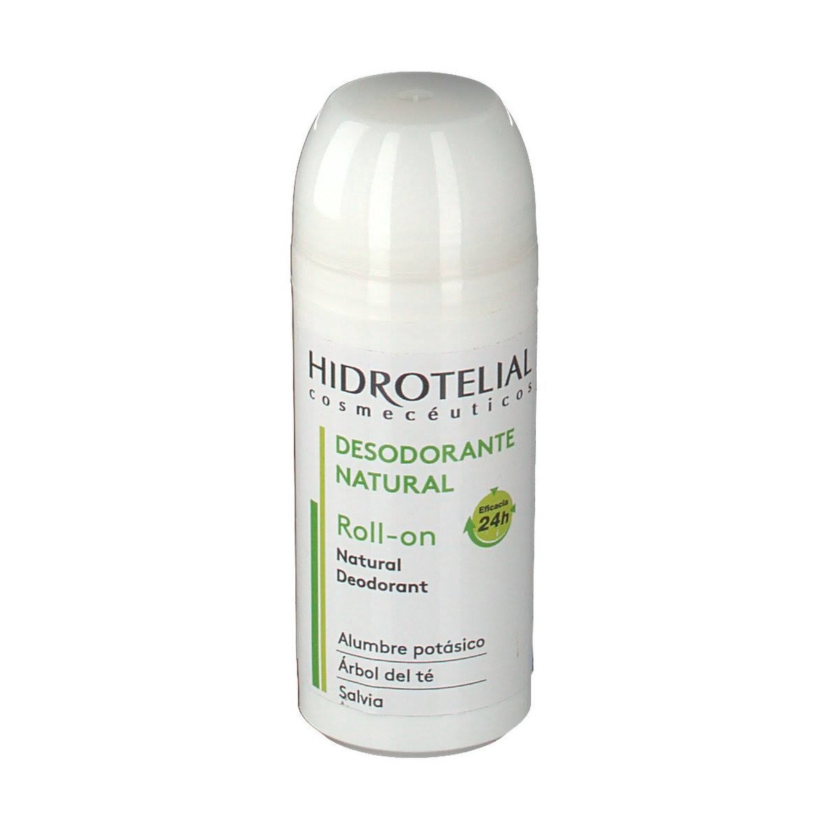 hidrotelial desodorante natural roll on 75 ml