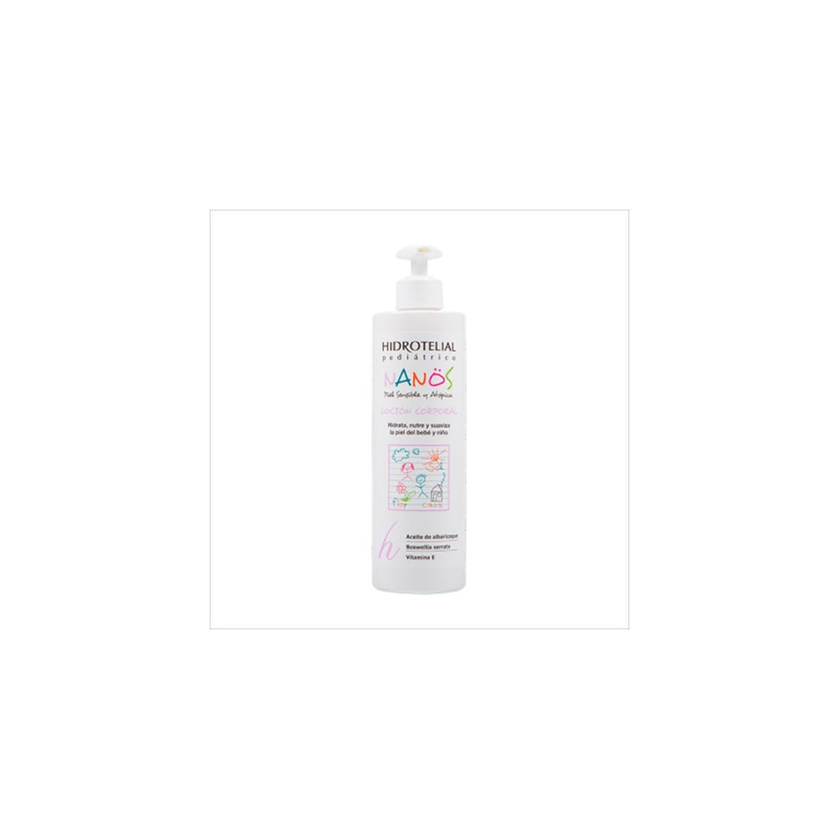 locion corporal nanos 500 ml hidrotelial