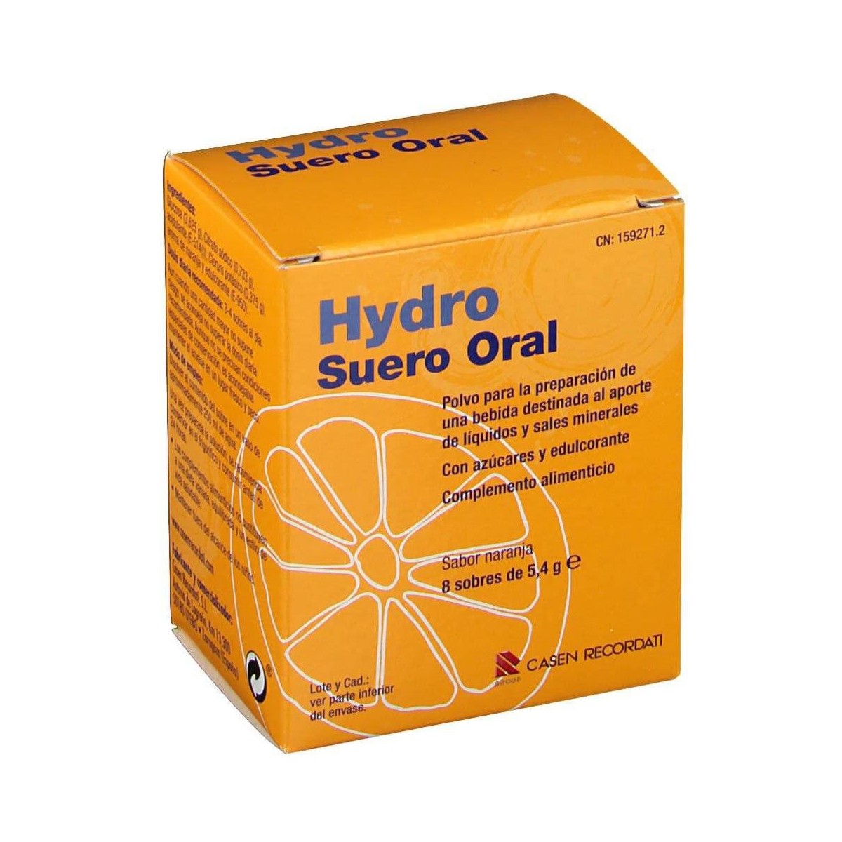 hydro suero oral 8 sobres