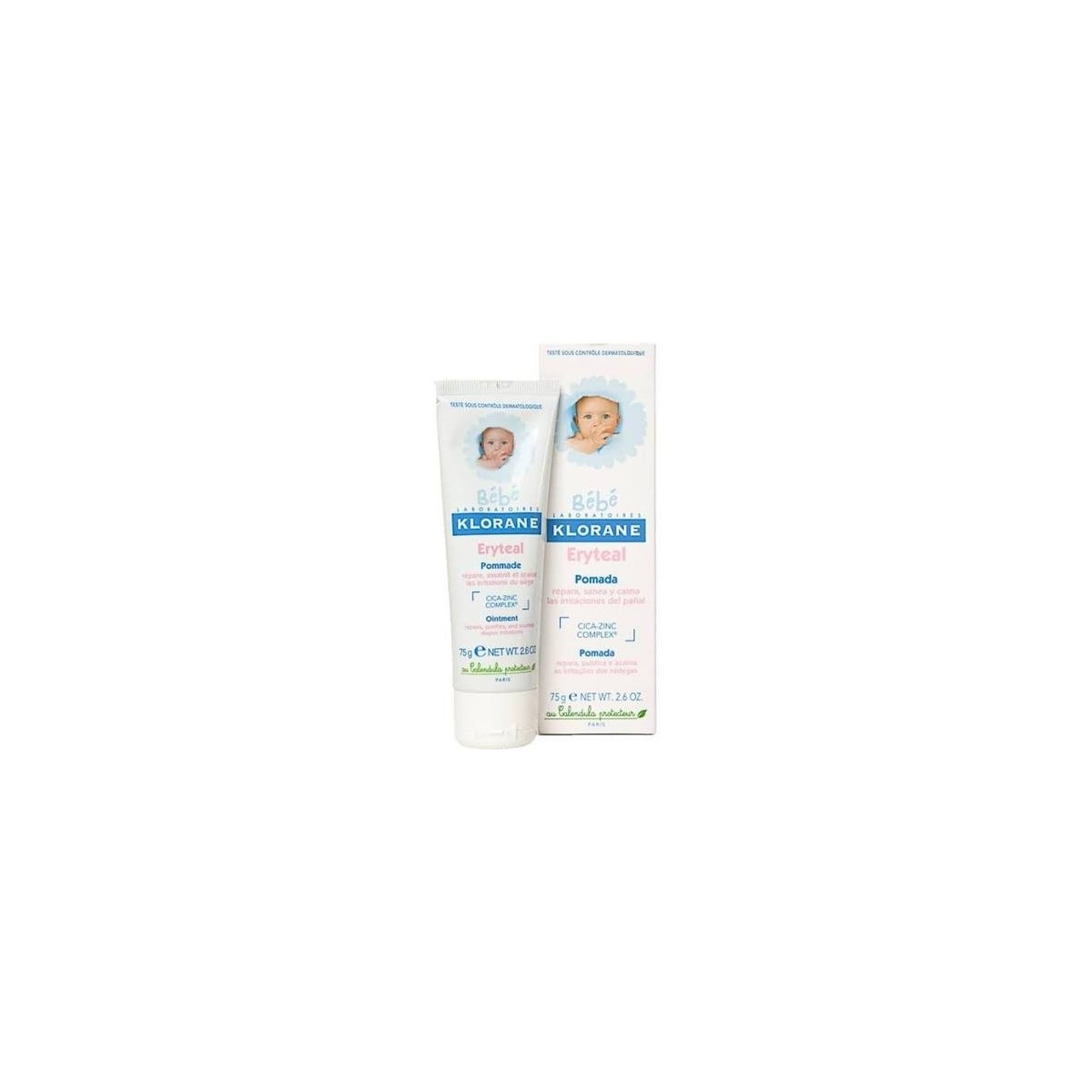 klorane bebe eryteal pomada 75 ml