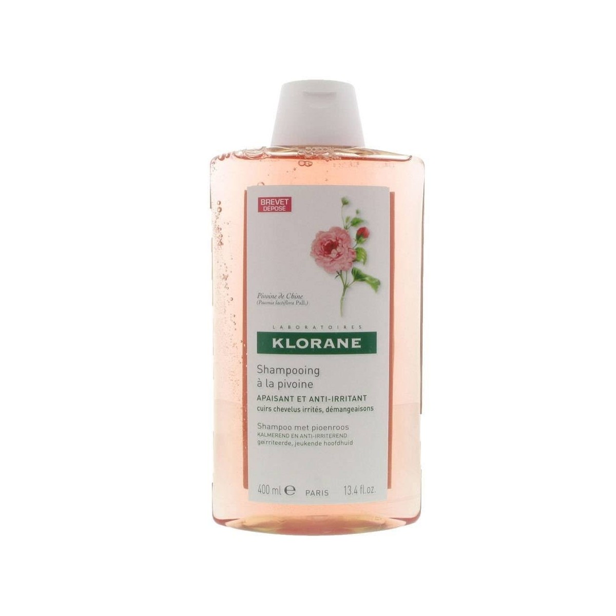 klorane champu peonia 400 ml