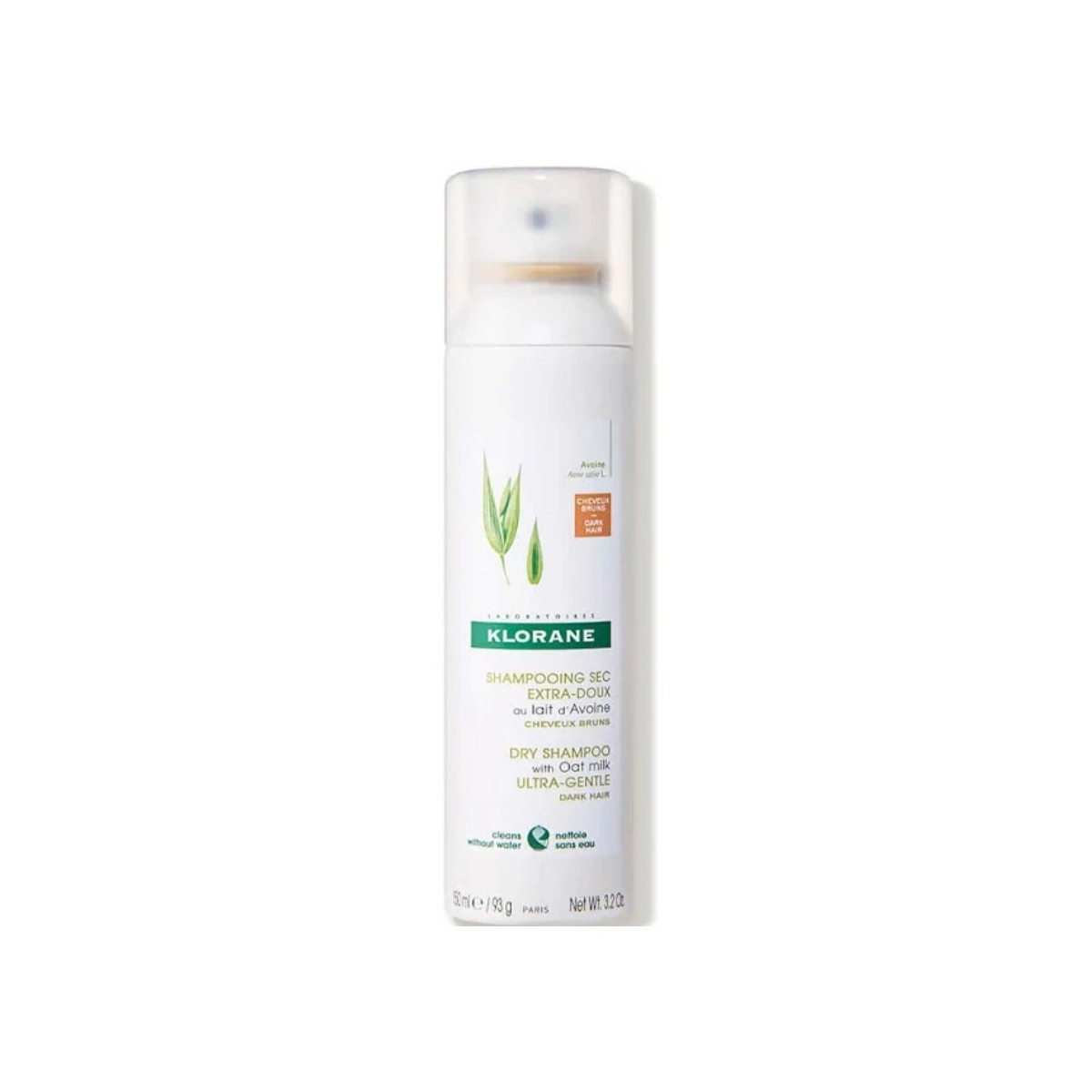 klorane champu seco con leche de avena 150ml