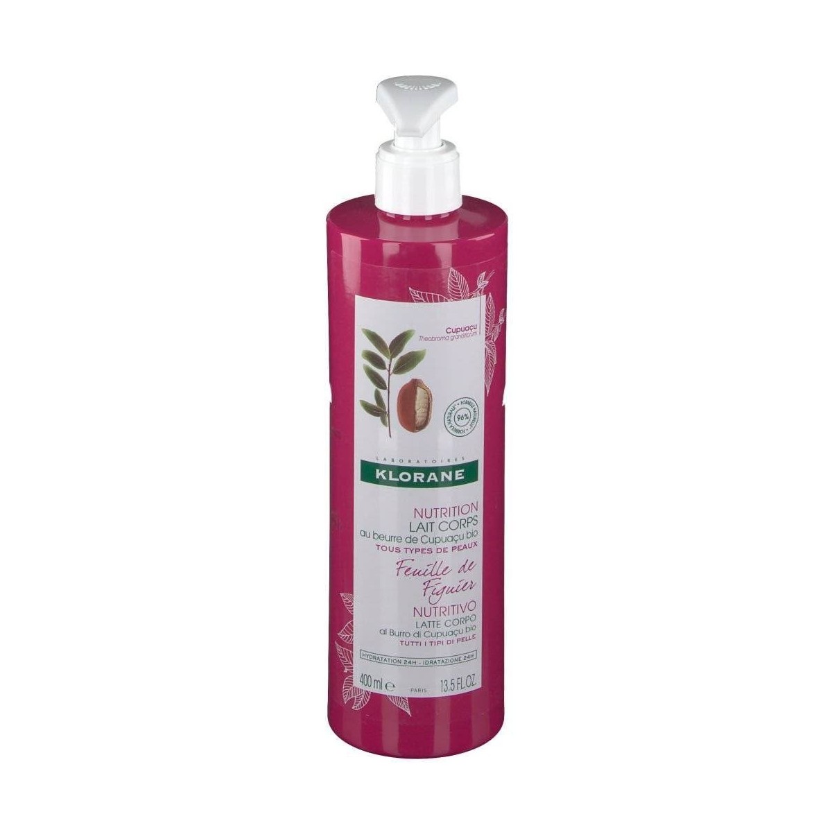 klorane leche corporal feuille de figuier 400 ml