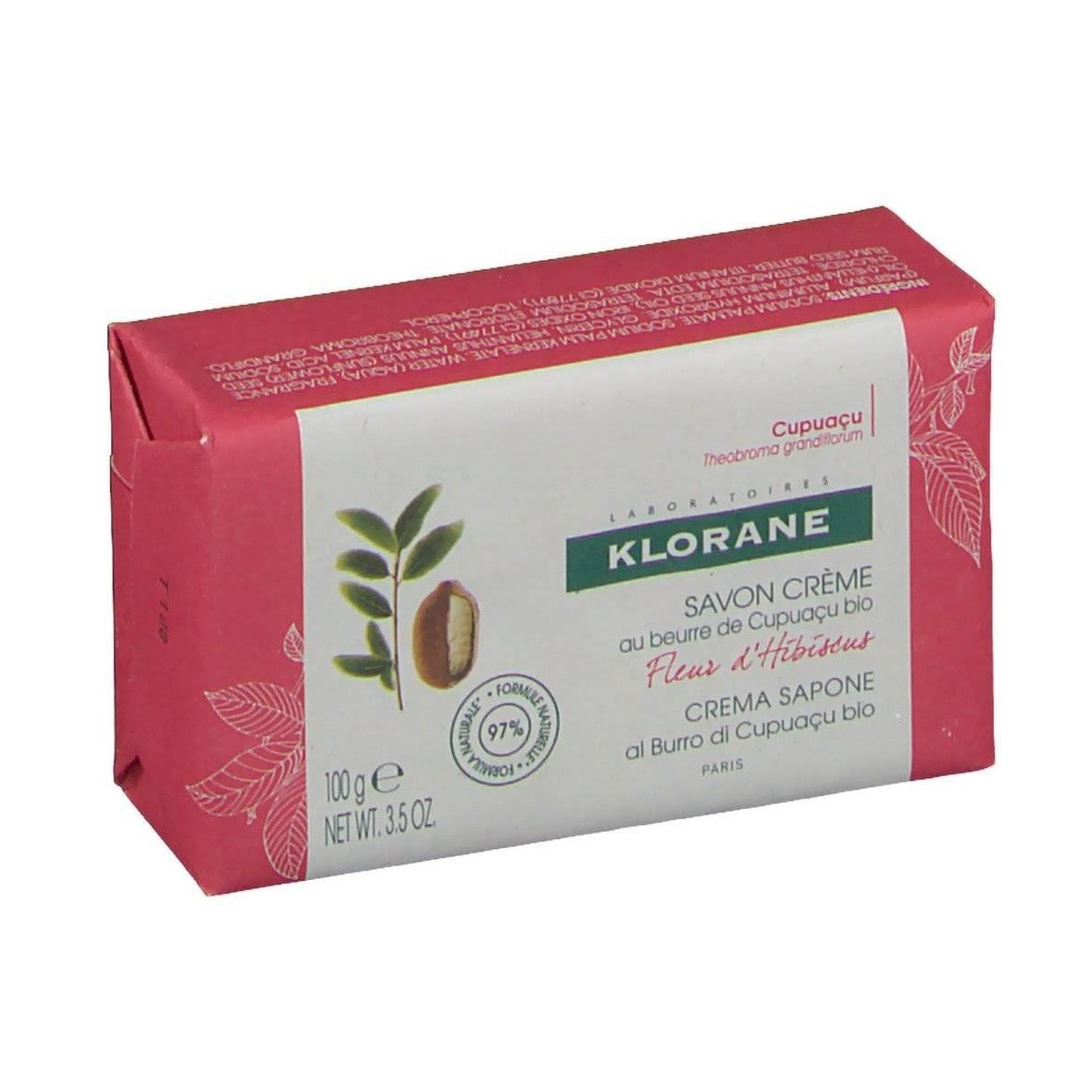 klorane jabon de hibiscus 100 g