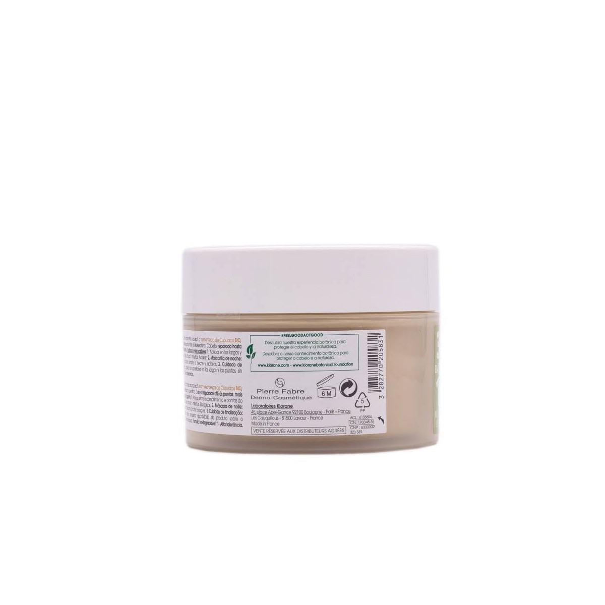 klorane mascarilla cupuau 150 ml