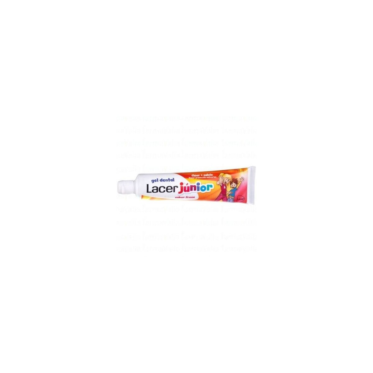 lacer junior gel dental 75 ml fresa