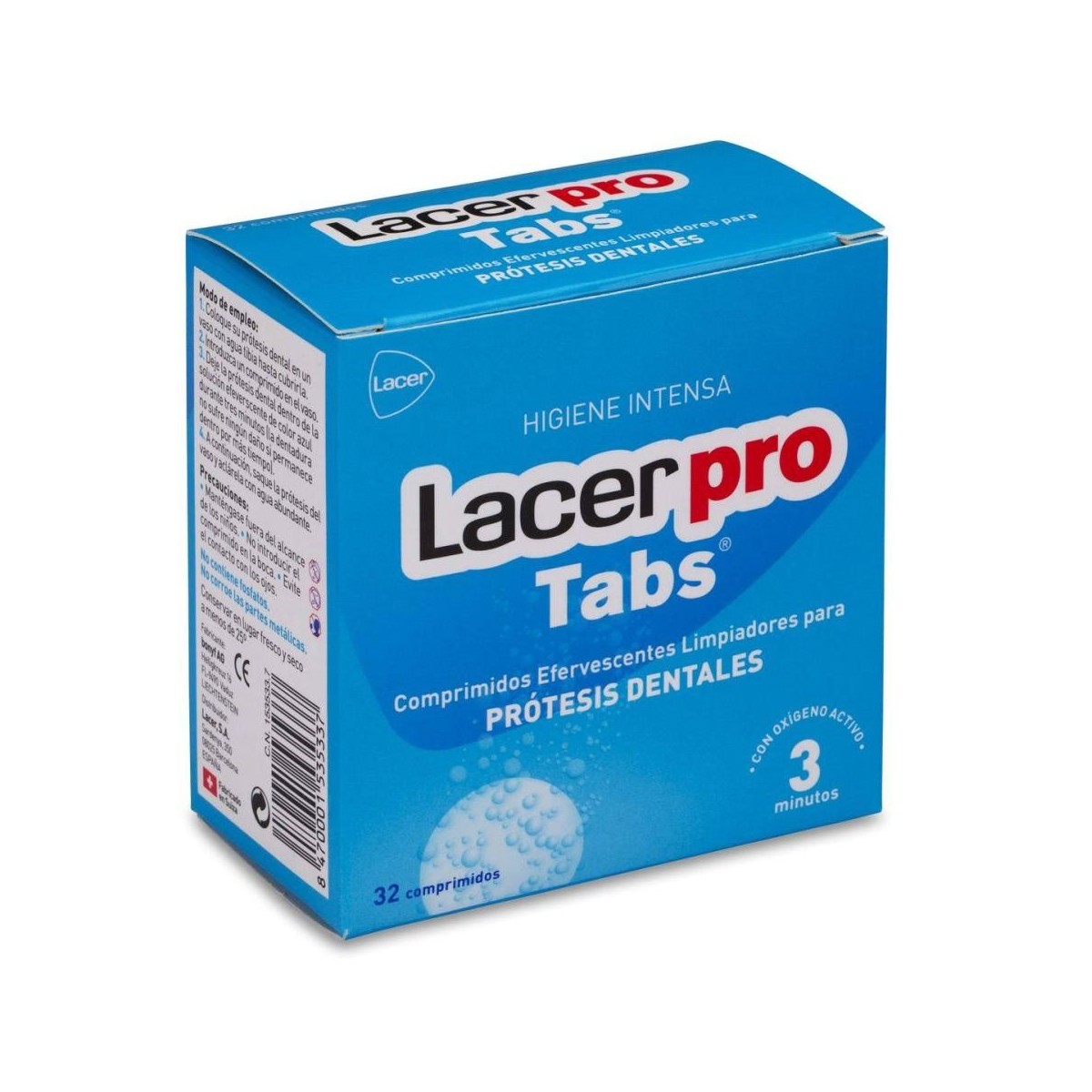 lacer protabs 32 comprimidos