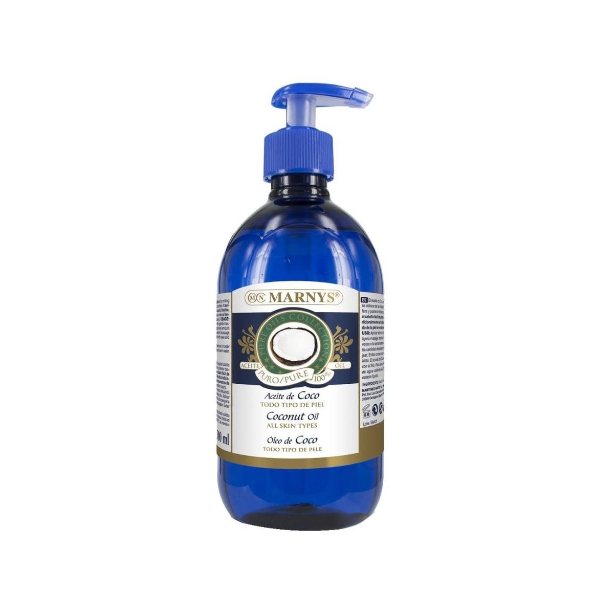  marnys aceite de coco 500 ml