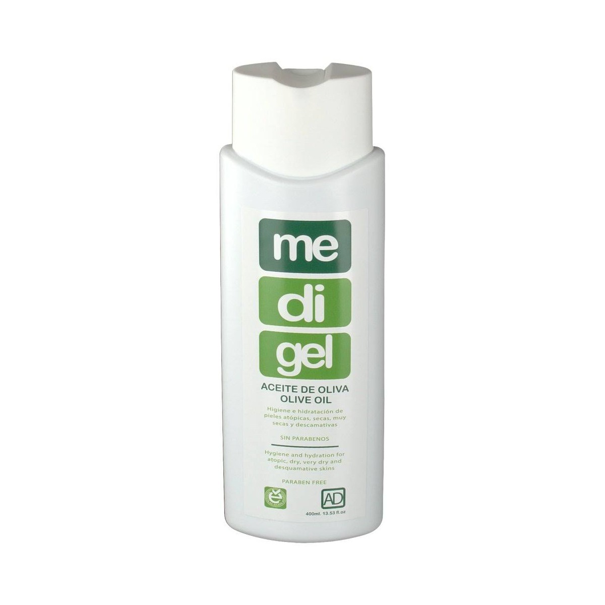 medigel aceite de bano y ducha 400 ml