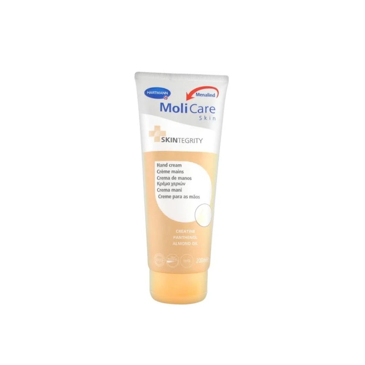 hartmann molicare skintegrity crema de manos 200ml