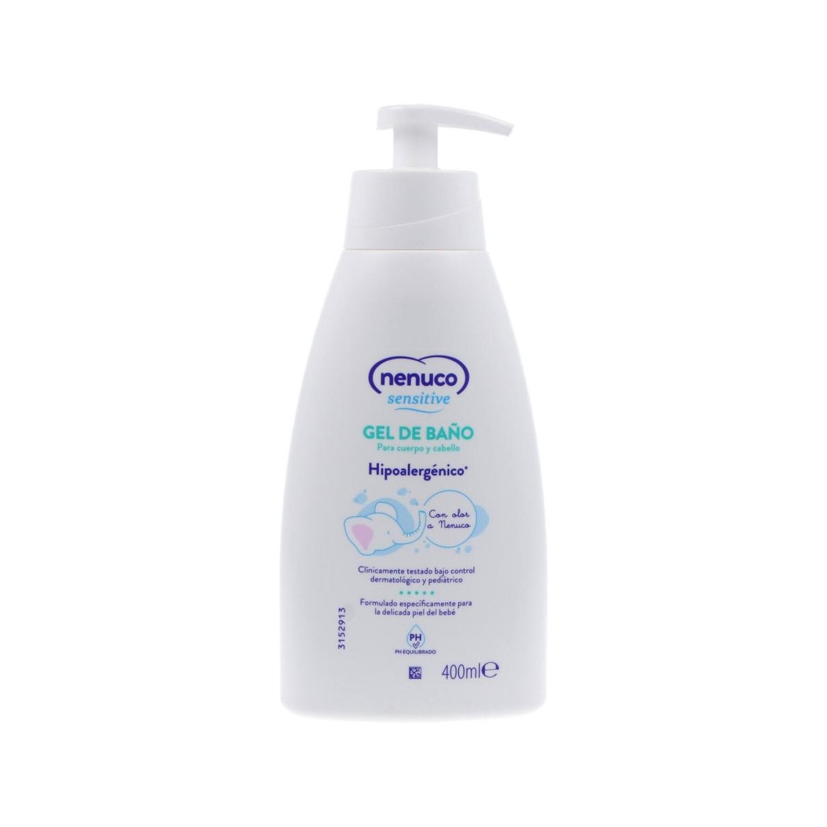 nenuco gel de bano sensitive 400 ml