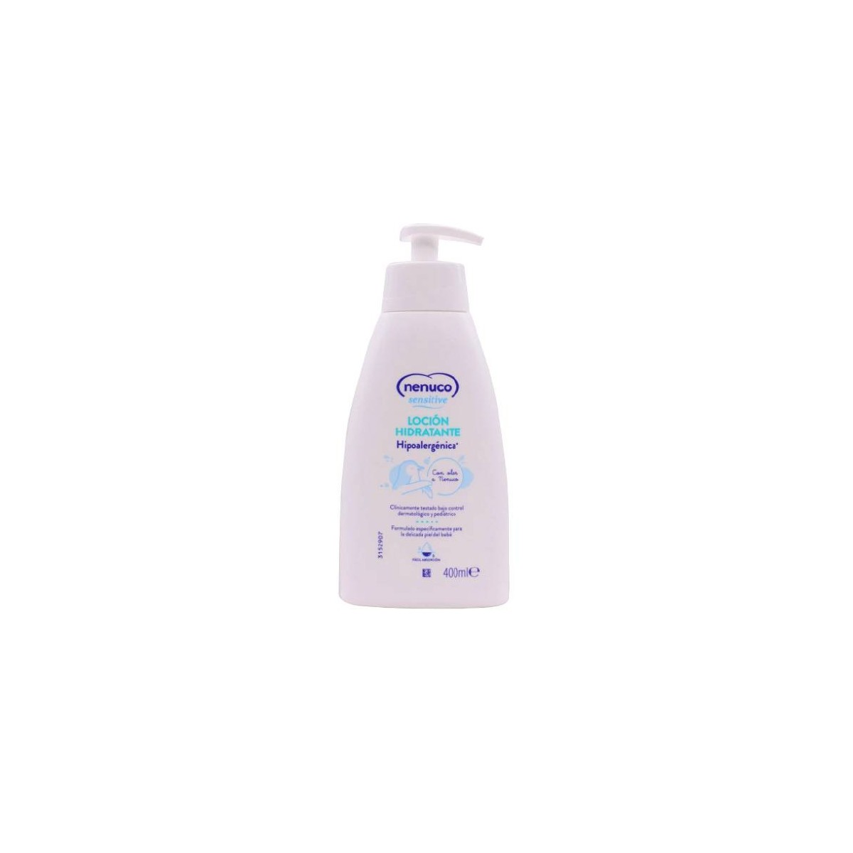 nenuco locion hidratante sensitive 400 ml