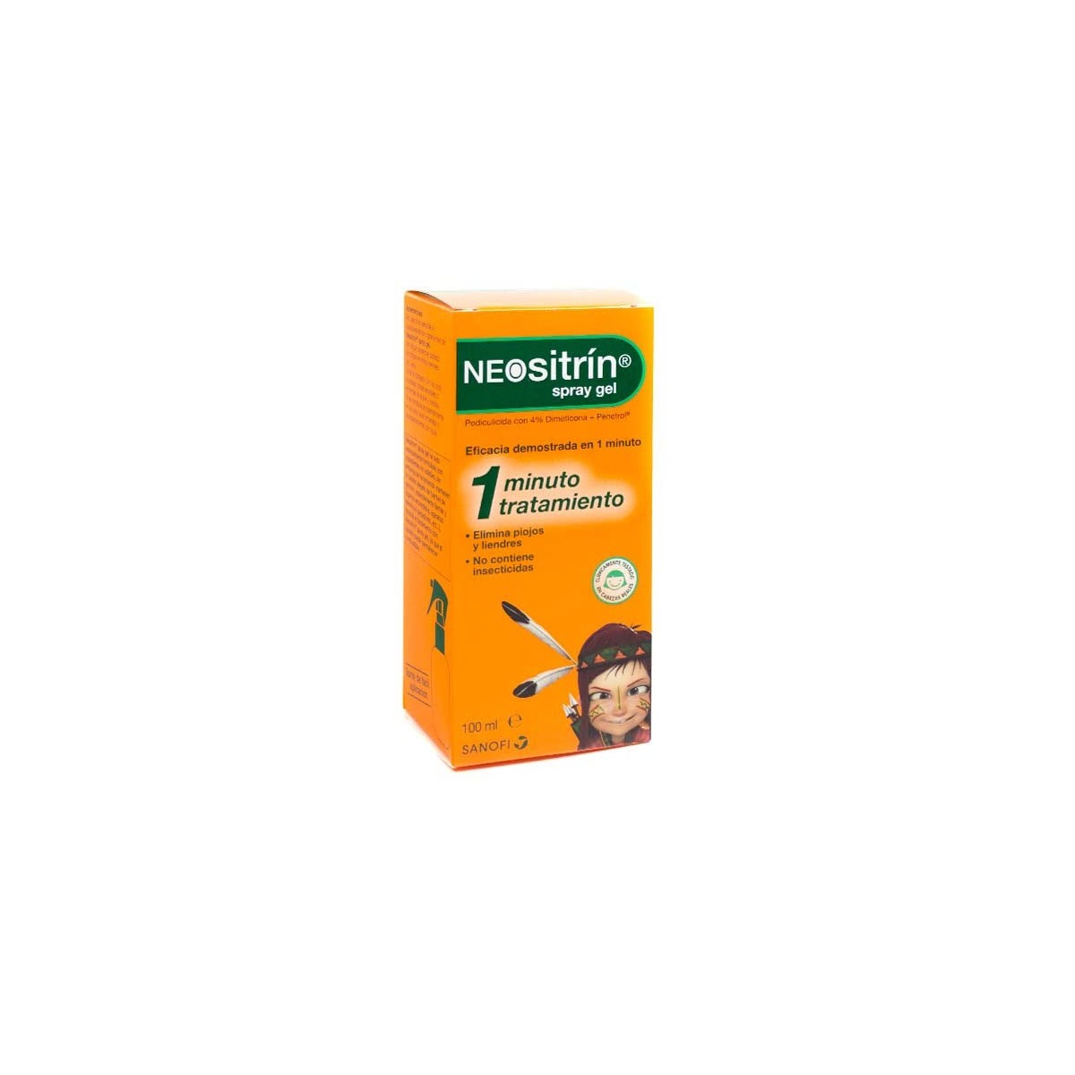 neositrin spray gel antipiojos 60 ml