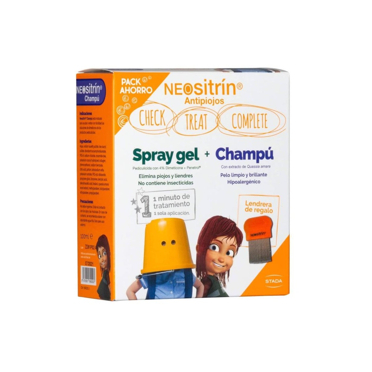 neositrin pack spray champu