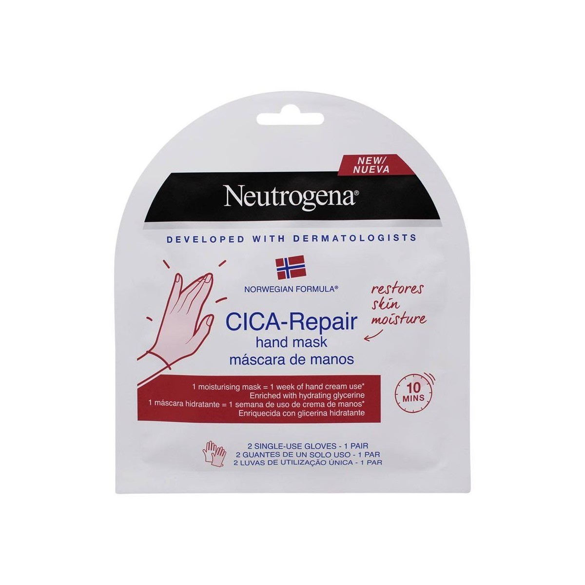 neutrogena cica repair mascara de manos