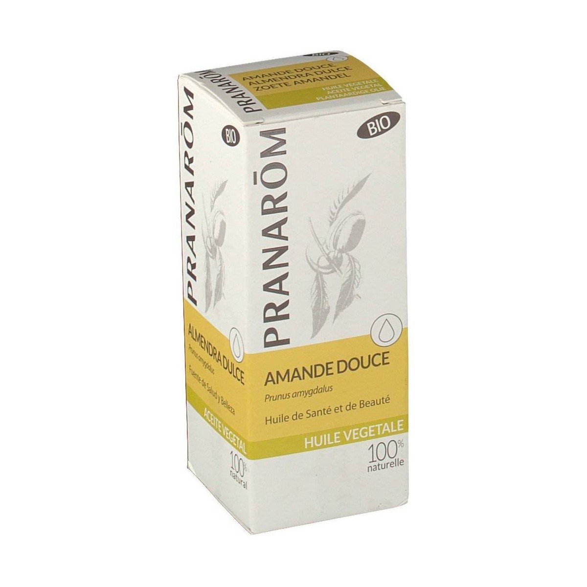pranarom aceite vegetal almendra dulce 50 ml