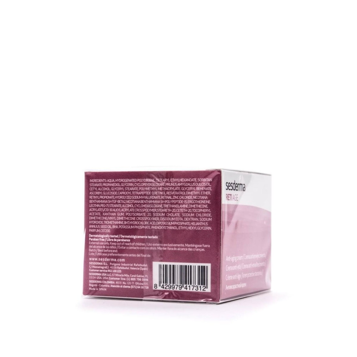reti age crema antienvejecimiento 50 ml sesderma