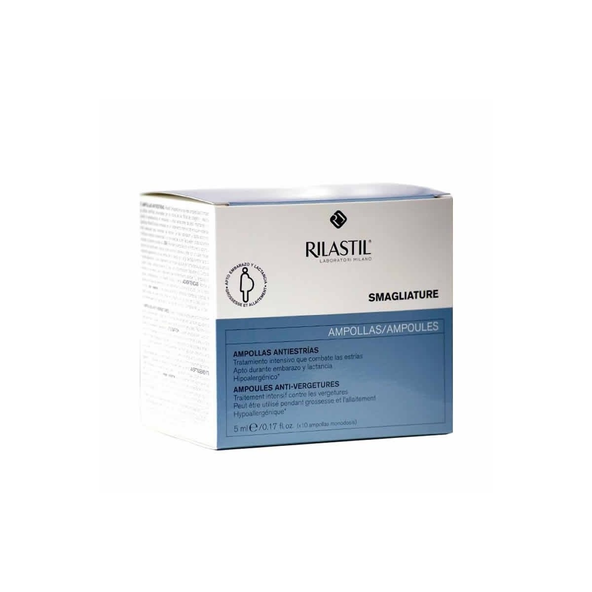 rilastil 10 ampollas antiestrias