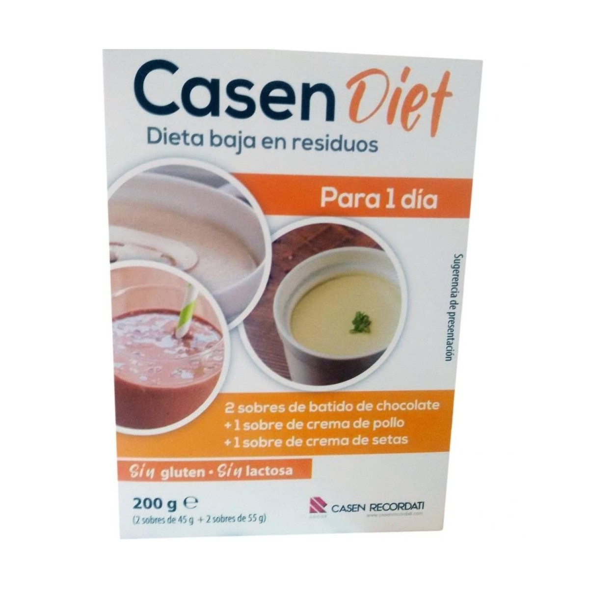 casendiet 2 sobres 45 gr 2 sobres 55 gr