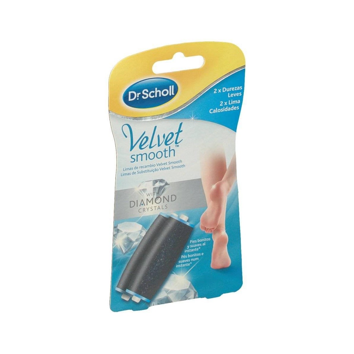 dr scholl velvet smooth recambio durezas leves