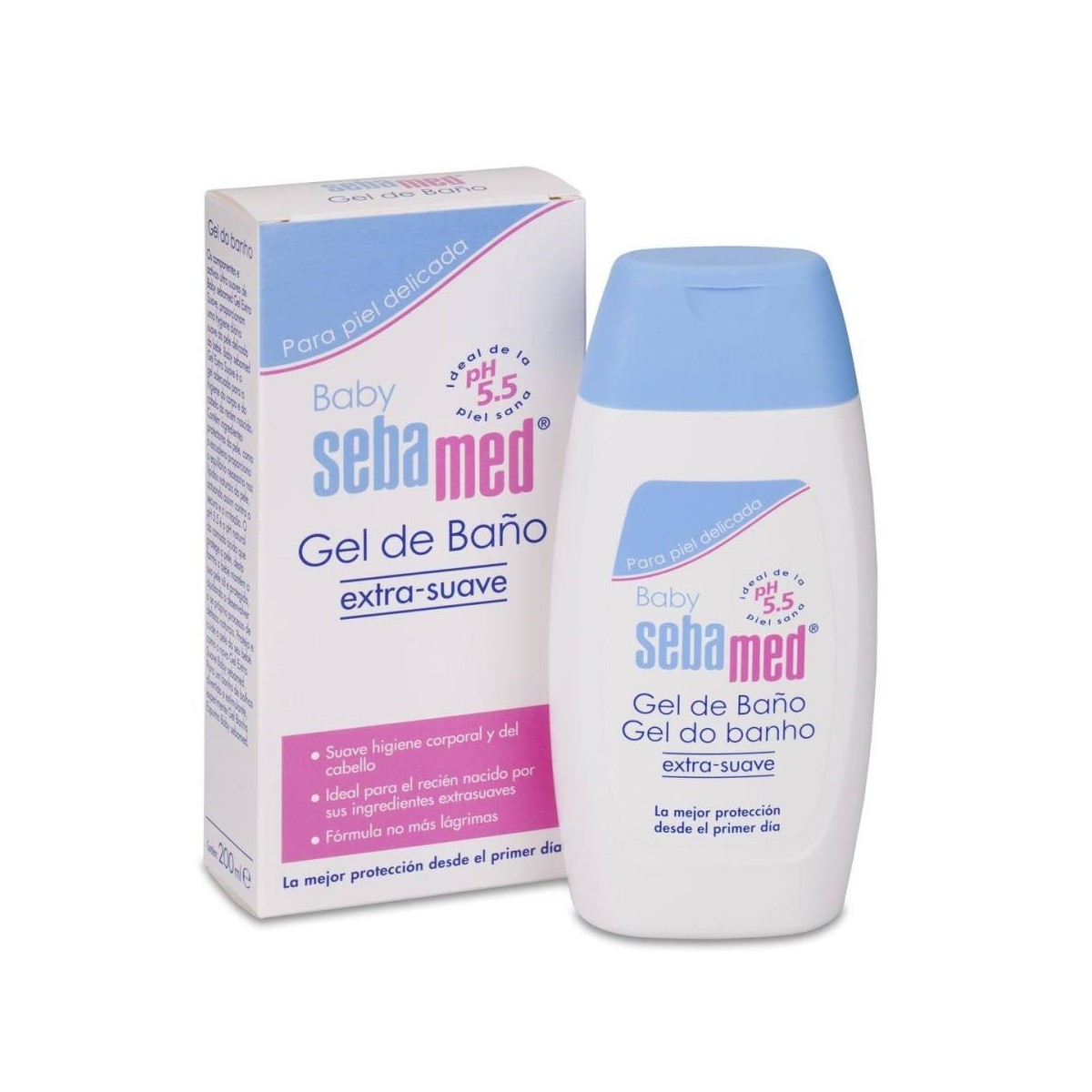 sebamed baby gel bano extrasuave 200 ml