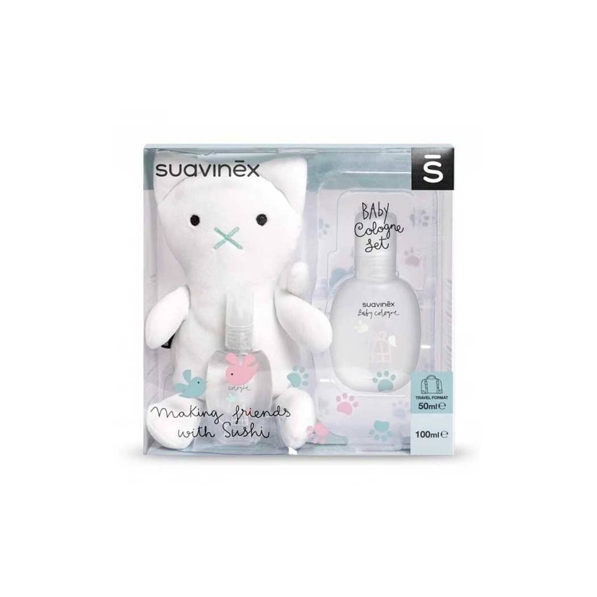 set suavinex colonia 100 ml 50 ml gatito
