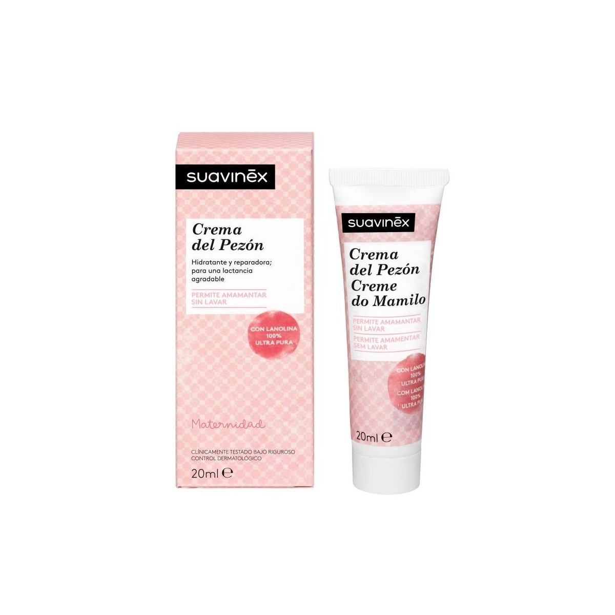suavinex crema cuidado del pezon 20 ml
