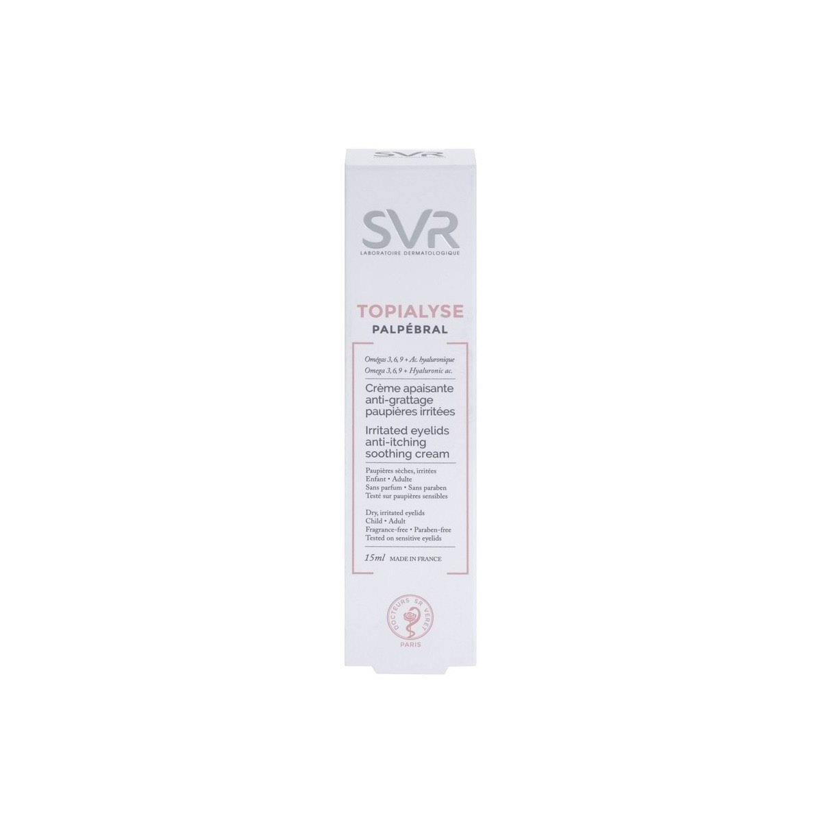 svr topialyse palpebral crema 15 ml