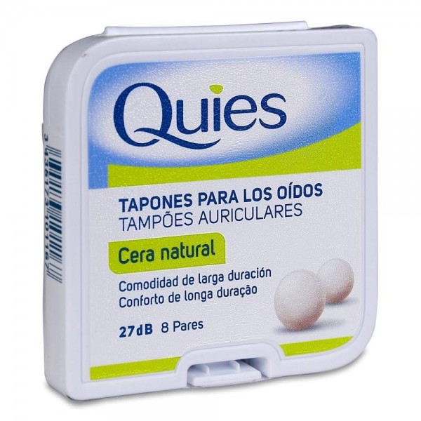 quies tapones cera natural