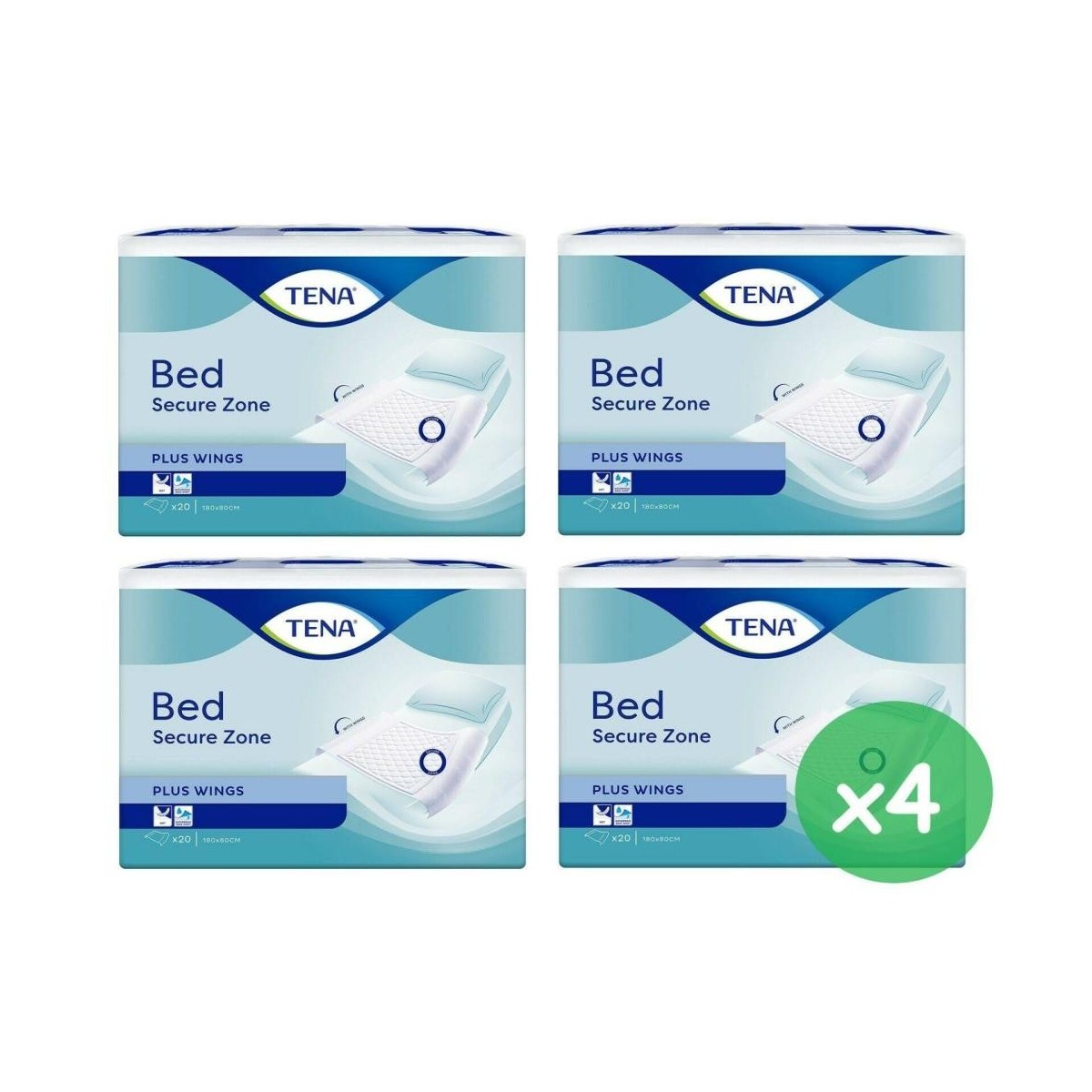 tena bed plus 80 x 180 cm 20 u
