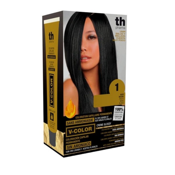 th pharma vitalia color tinte no 1 sin amoniaco negro