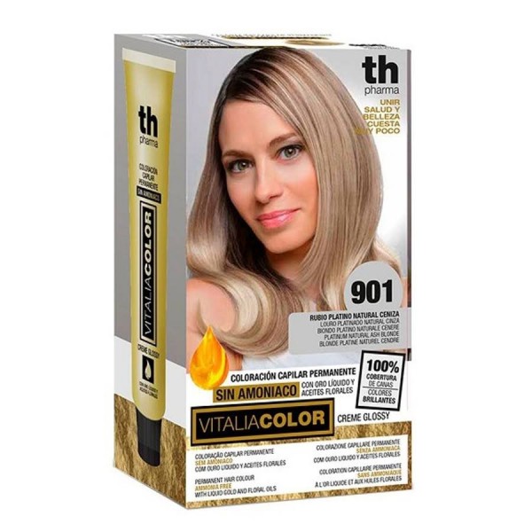 th pharma tinte 901 rubio platino natural ceniza