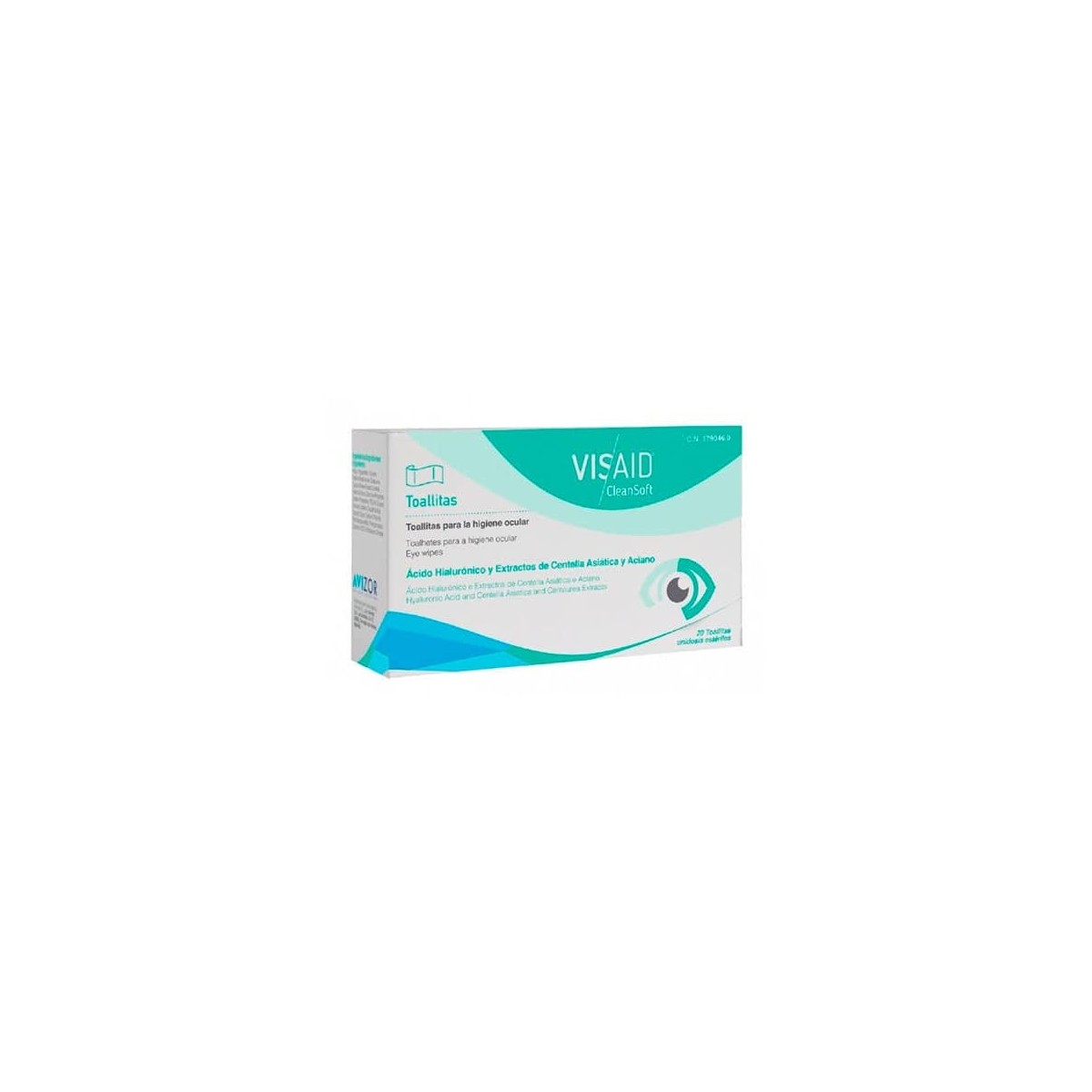 visaid cleansoft 20 toallitas