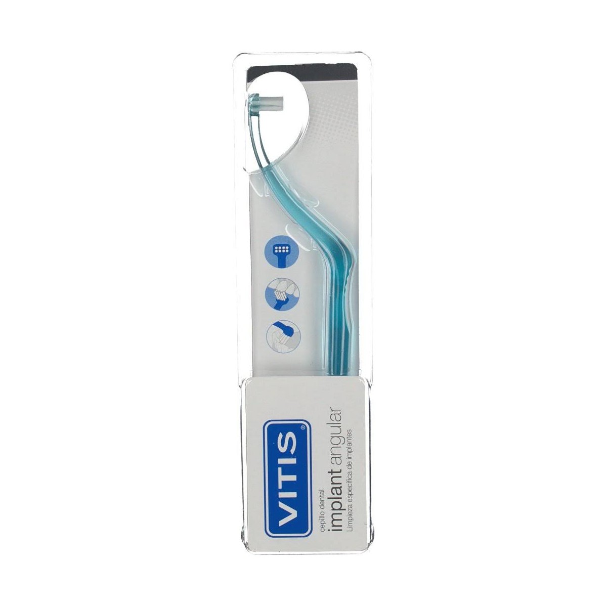 vitis cepillo dental implant angular