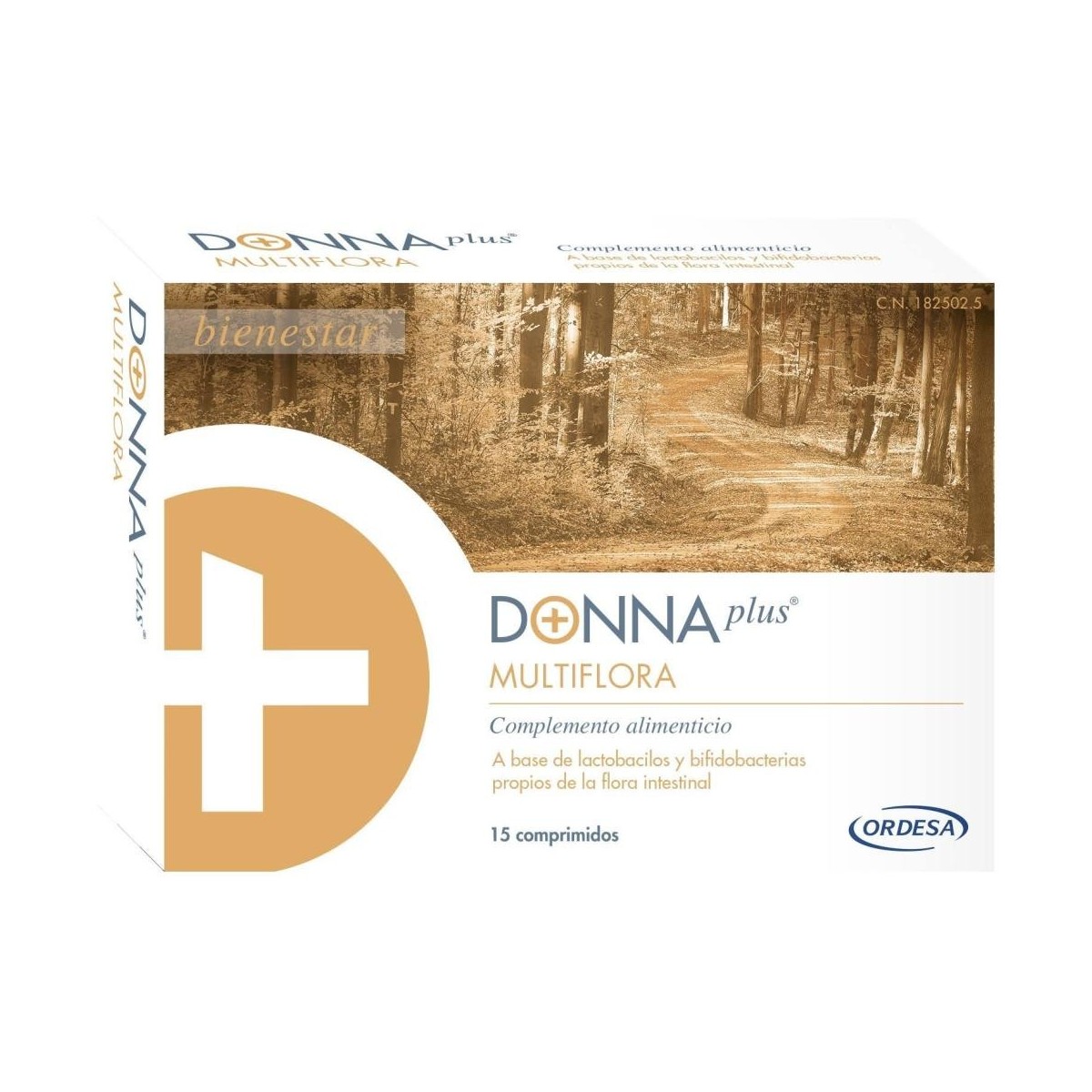 donna plus multiflora 15 comprimidos