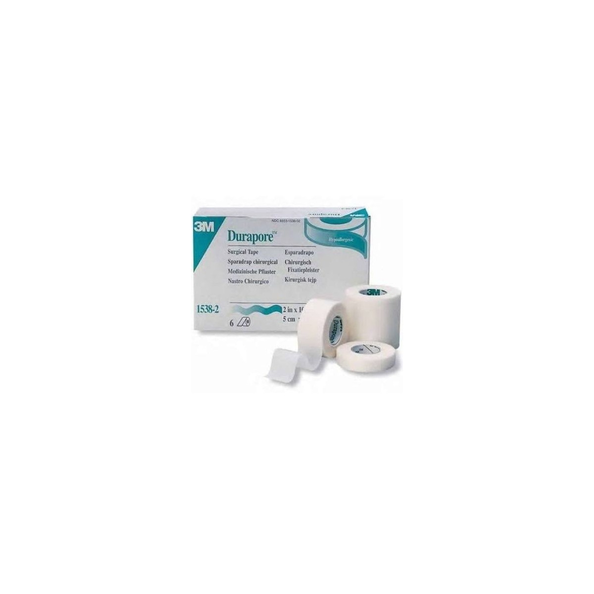 3m durapore esparadrapo hipoalergico portar 5m x 25cm