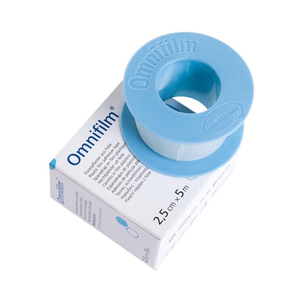 hartmann omnifilm esparadrapo film transparente 25cm x 5m