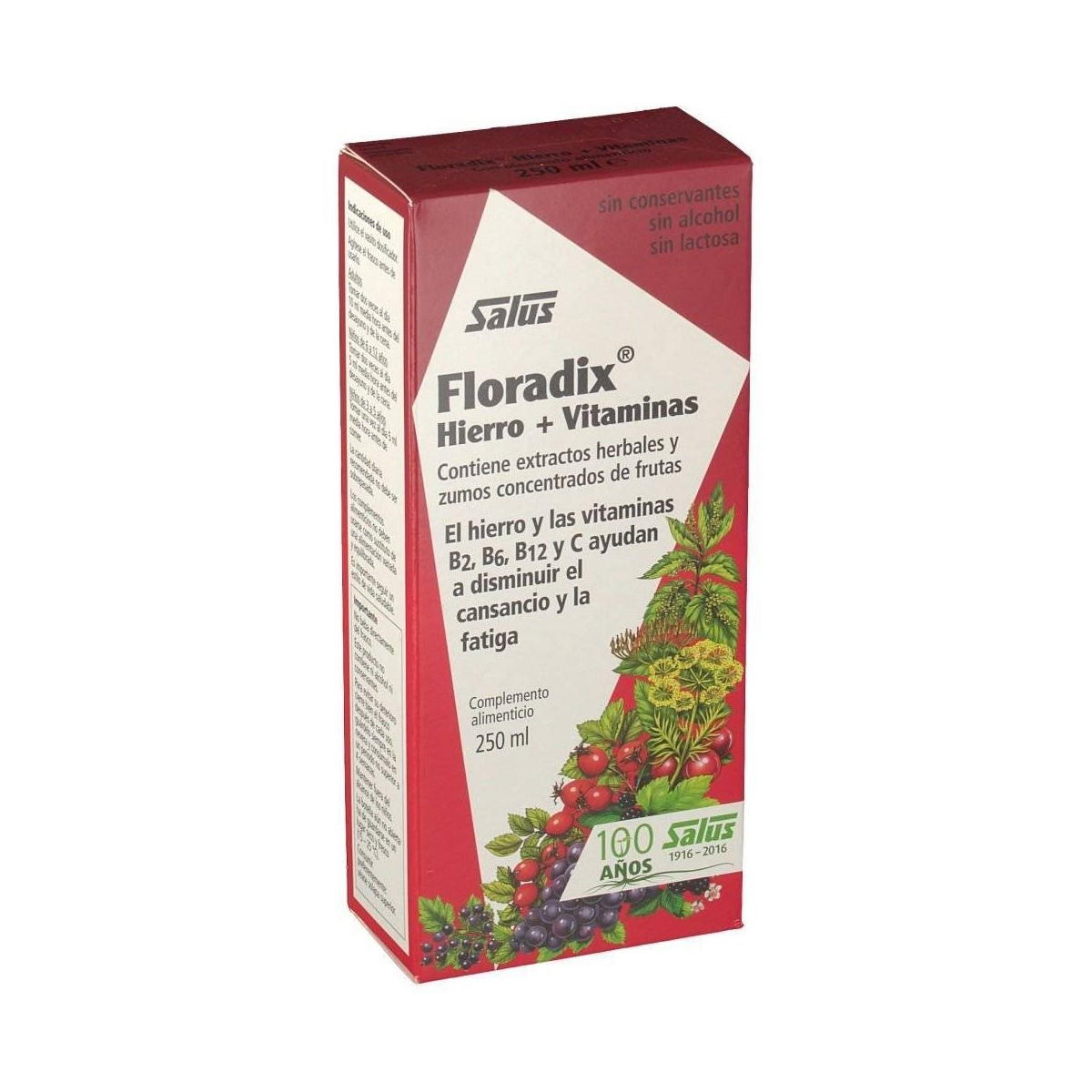 floradix hierro 250 ml salus