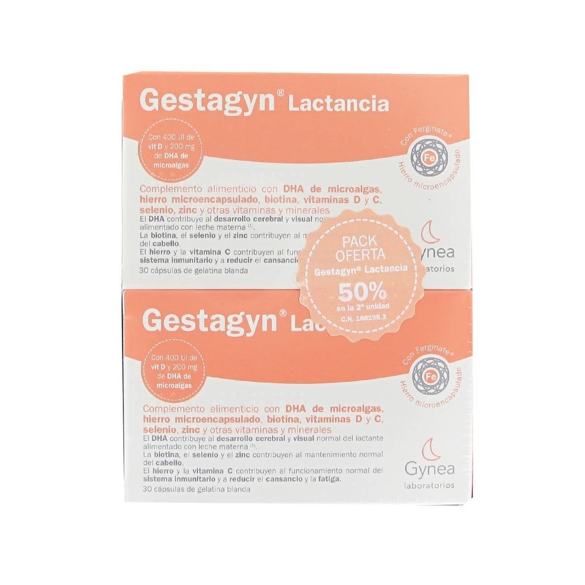 gestagyn lactancia 30 capsulas
