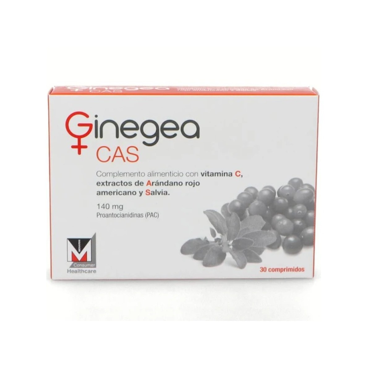 ginegea cas 30 comprimidos